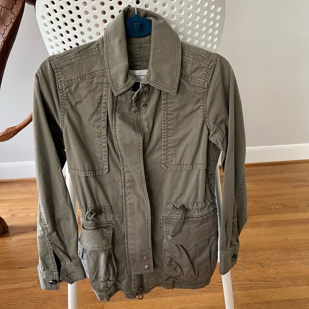 Olive Green Utility Jacket